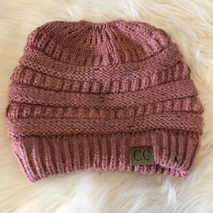 C.C. Speckled Pink Beanie
